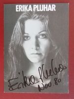 Erika Pluhar Autogramm signiert Fotopostkarte 10x15cm