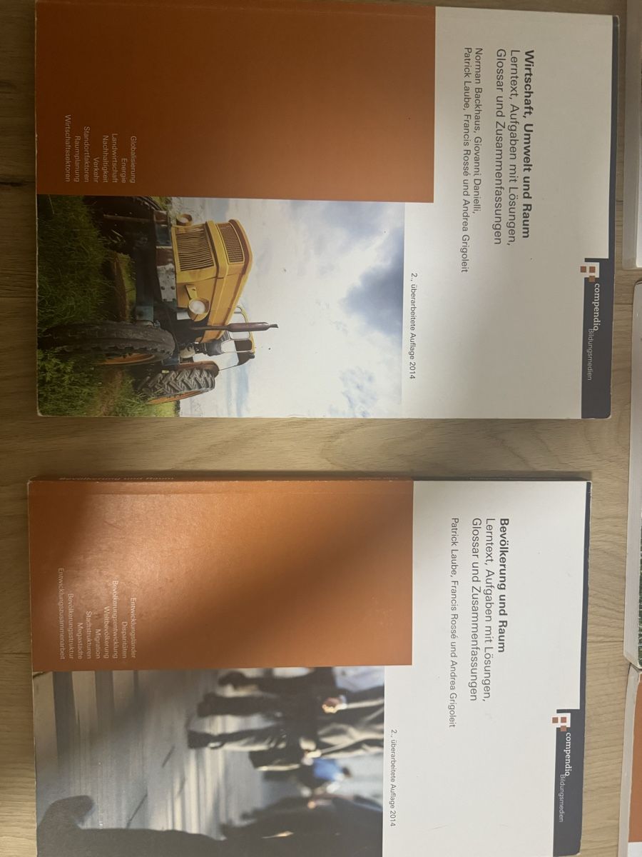 Bücher: Compendio Geographiebücher / Lehrmittel – Neu (gemäss Beschreibung) aus Zollikofen von mon_mj72 2