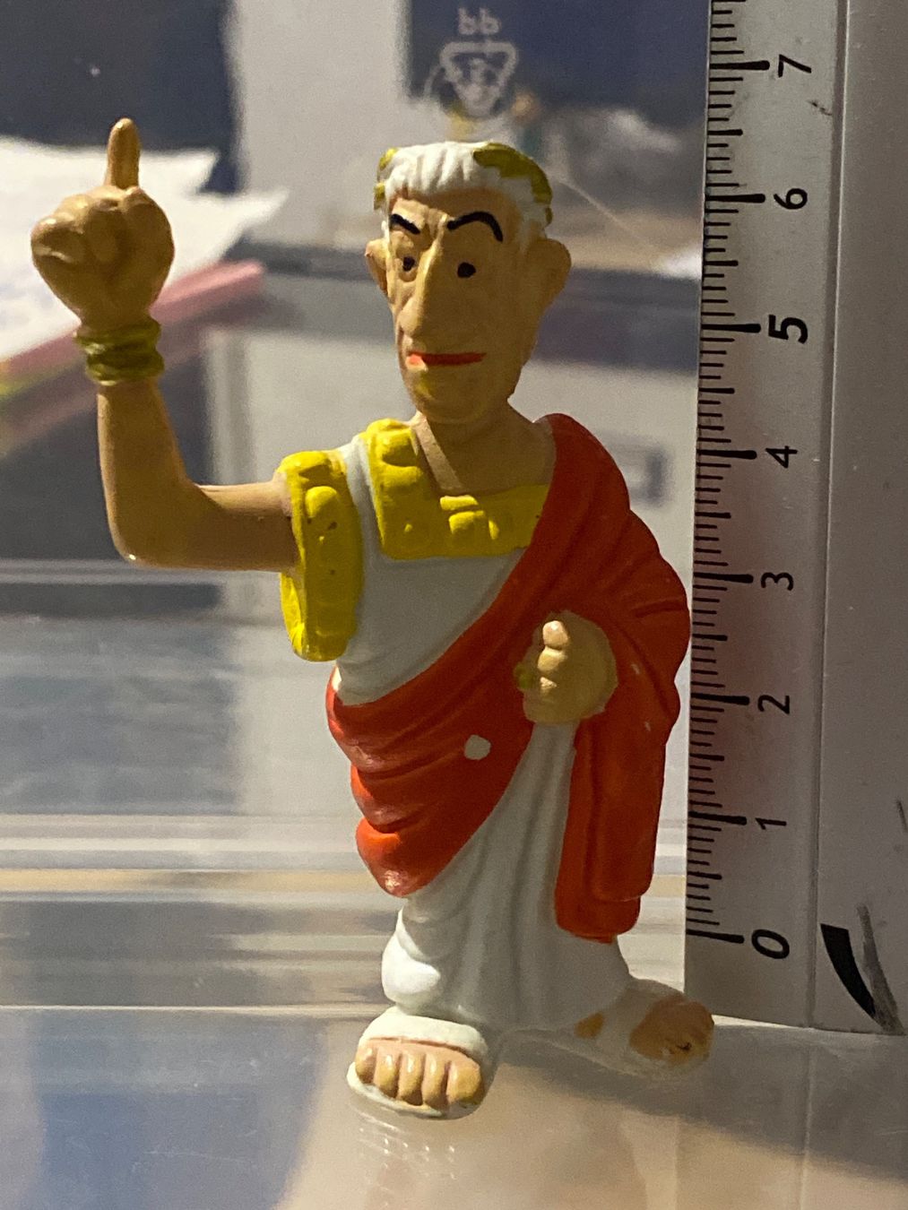 Statuette: Figurine Astérix et Obélix - Jules César 1994 – Usato da Fribourg venduto da Ldan