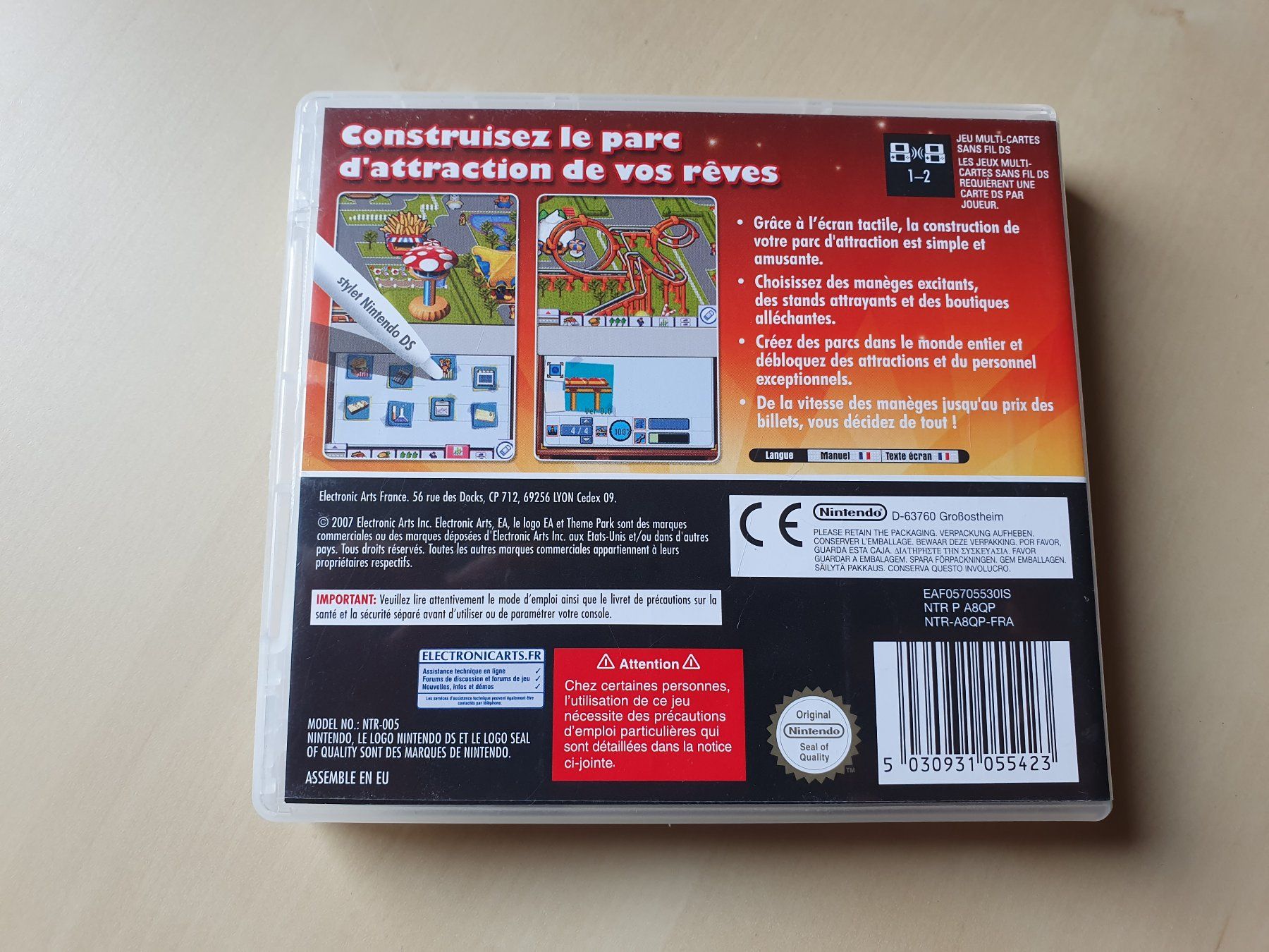 Nintendo Spiele: Theme Park – Gebraucht aus Stansstad von collectorsshop 1
