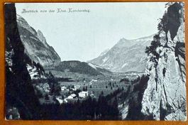 AK: Kandersteg - Ausblick von der Klus