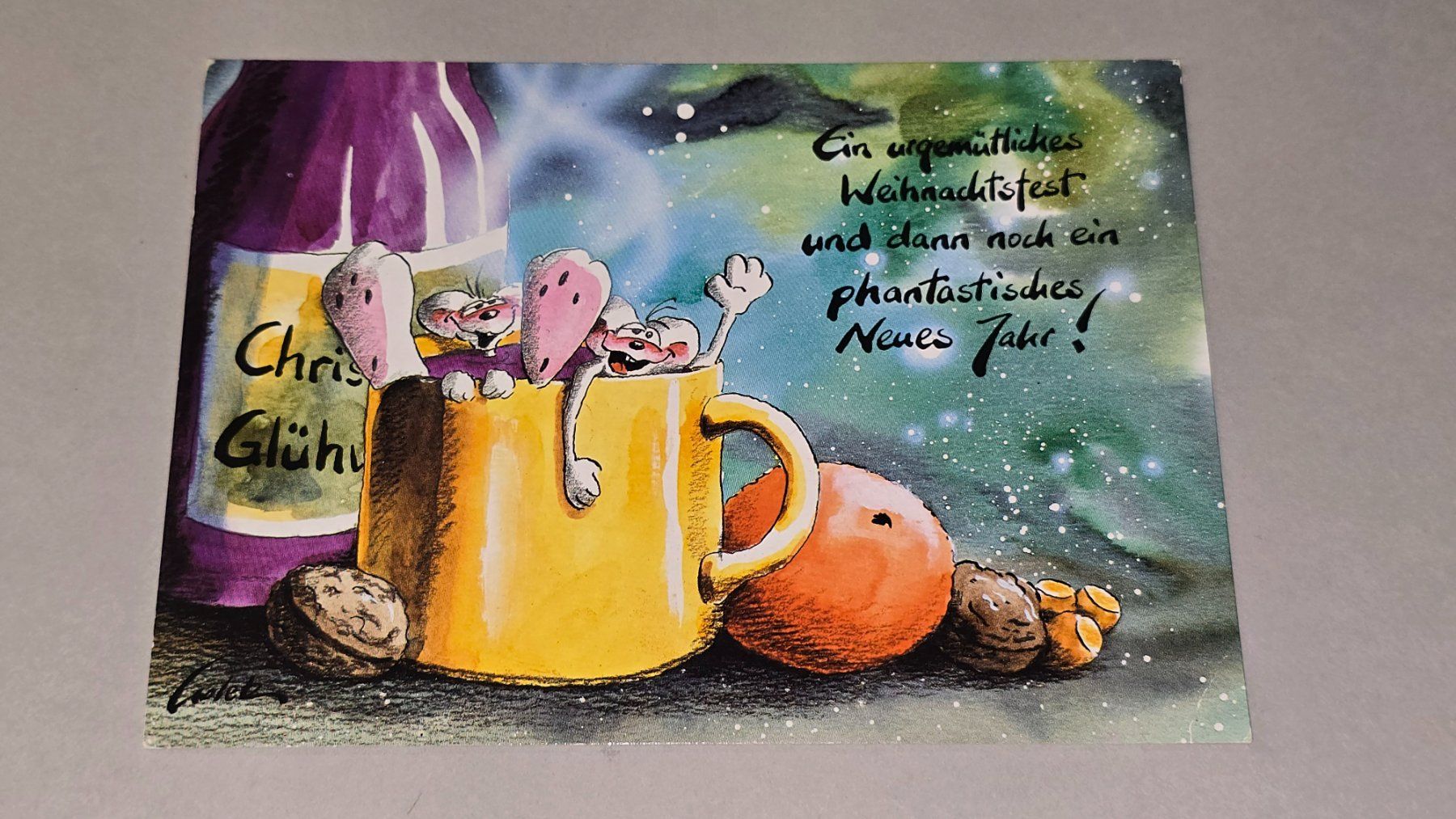 Cartes: Diddl Weihnachtskarte 34a   Rarität – D'occasion à wallisellen par funkelsternchen5