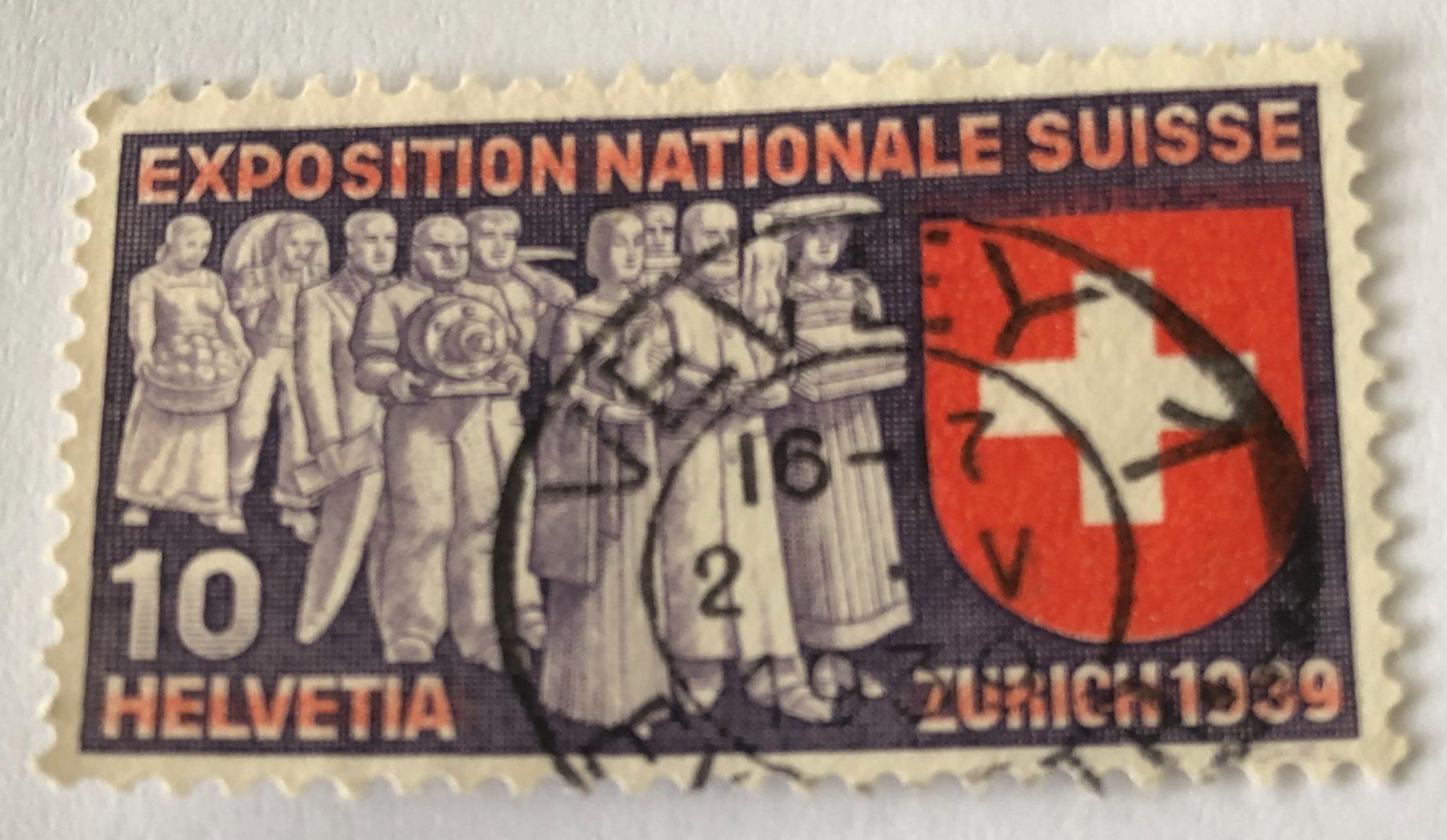 Tutti i francobolli: Nr.219 mit VollStempel  Vevey – Usato da Aarau venduto da Billa007