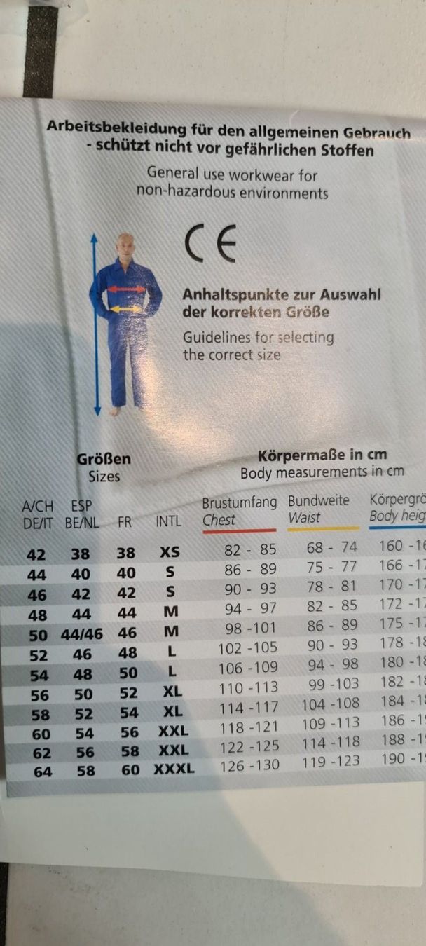 Pantaloni: Carson Workwear Bundhosen, Gr. 42 – Nuovo e nell'imballaggio originale da Uerkheim venduto da Kaufoption 8