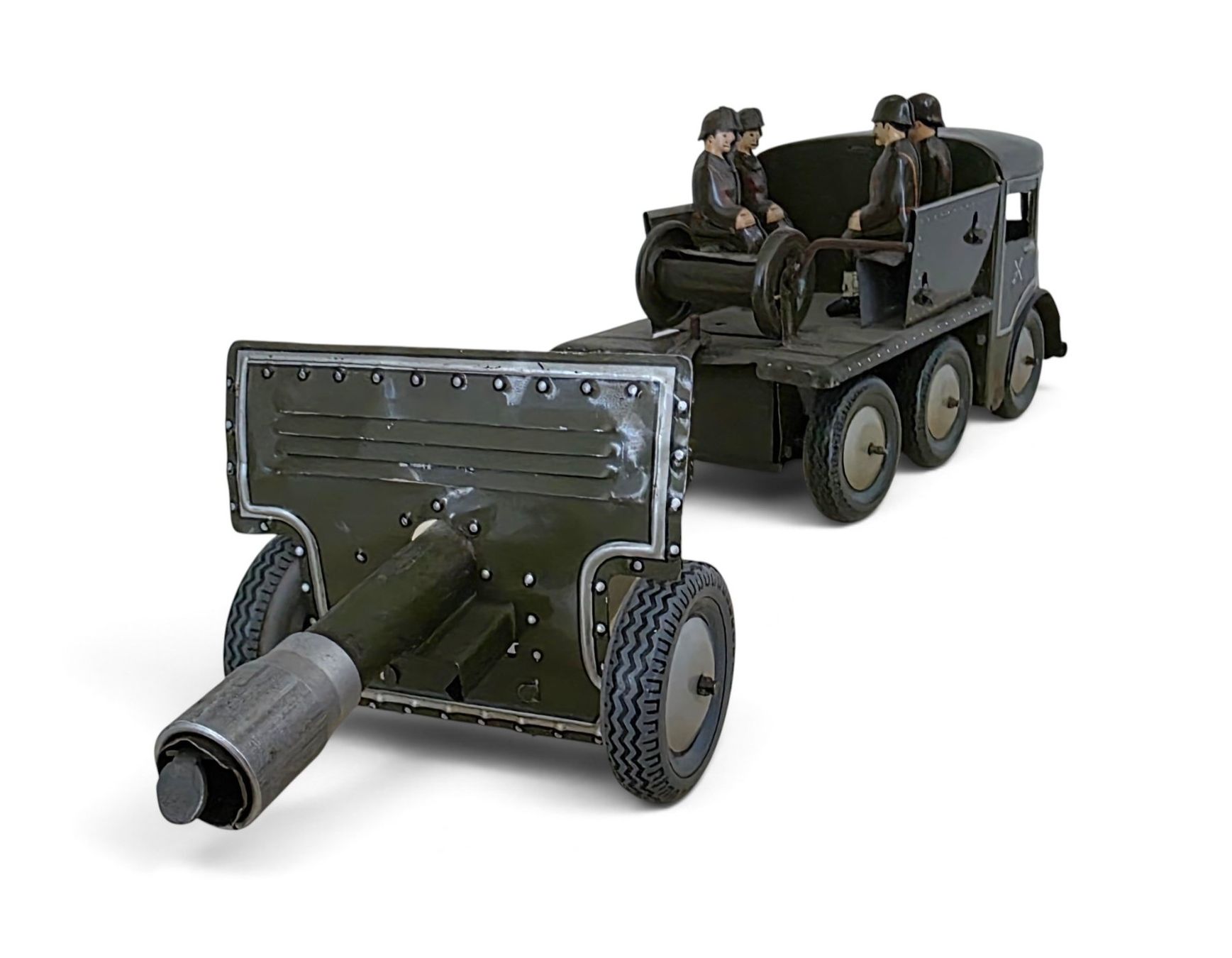 Giocattoli: Joustra Lastwagen mit Kanone – Usato da Flawil venduto da RoverVitesse 4