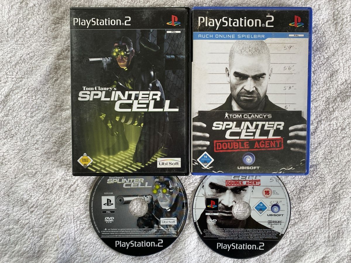 Sony Giochi: Tom Clancy’s Splinter Cell & Splinter Cell Double Agent PS2 – Usato da Reichenbach i. K. venduto da Daniel840