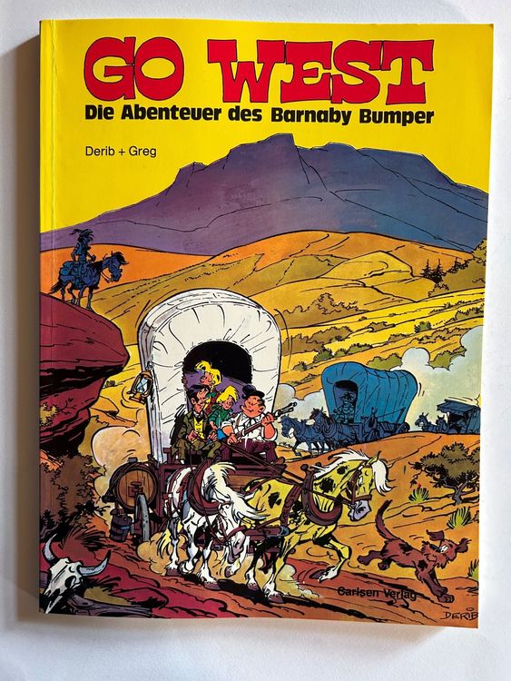 Go West, Derib, Comic, Bande dessinée, Graphic Novel, 94 S. (Gebraucht ...