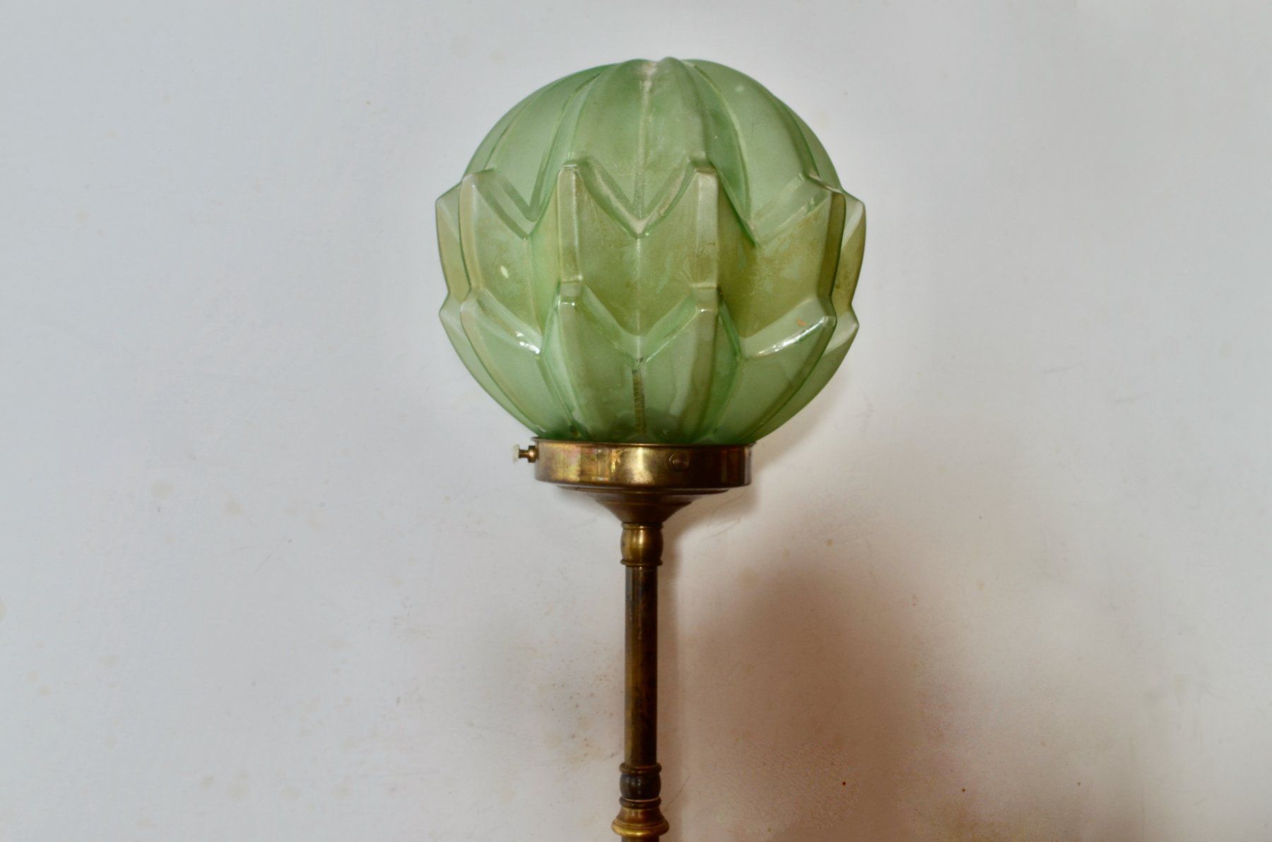 Lampade: Lampe aus Messing - erste Hälfte des 20. – Usato da Meilen venduto da glenbeigh 2