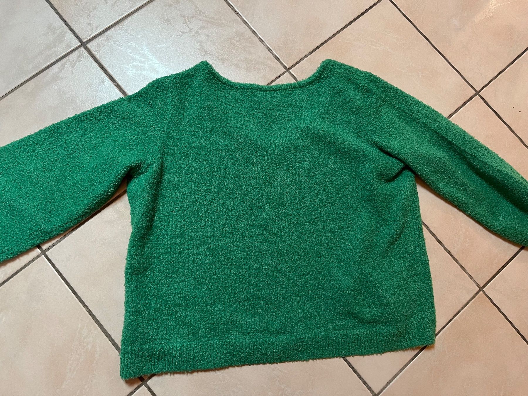 Maglioni & Felpe: Pull vert dentelle Bodyflirt 48/50 polyester recyclé tbe – Usato da Porrentruy venduto da Madamebovary 1