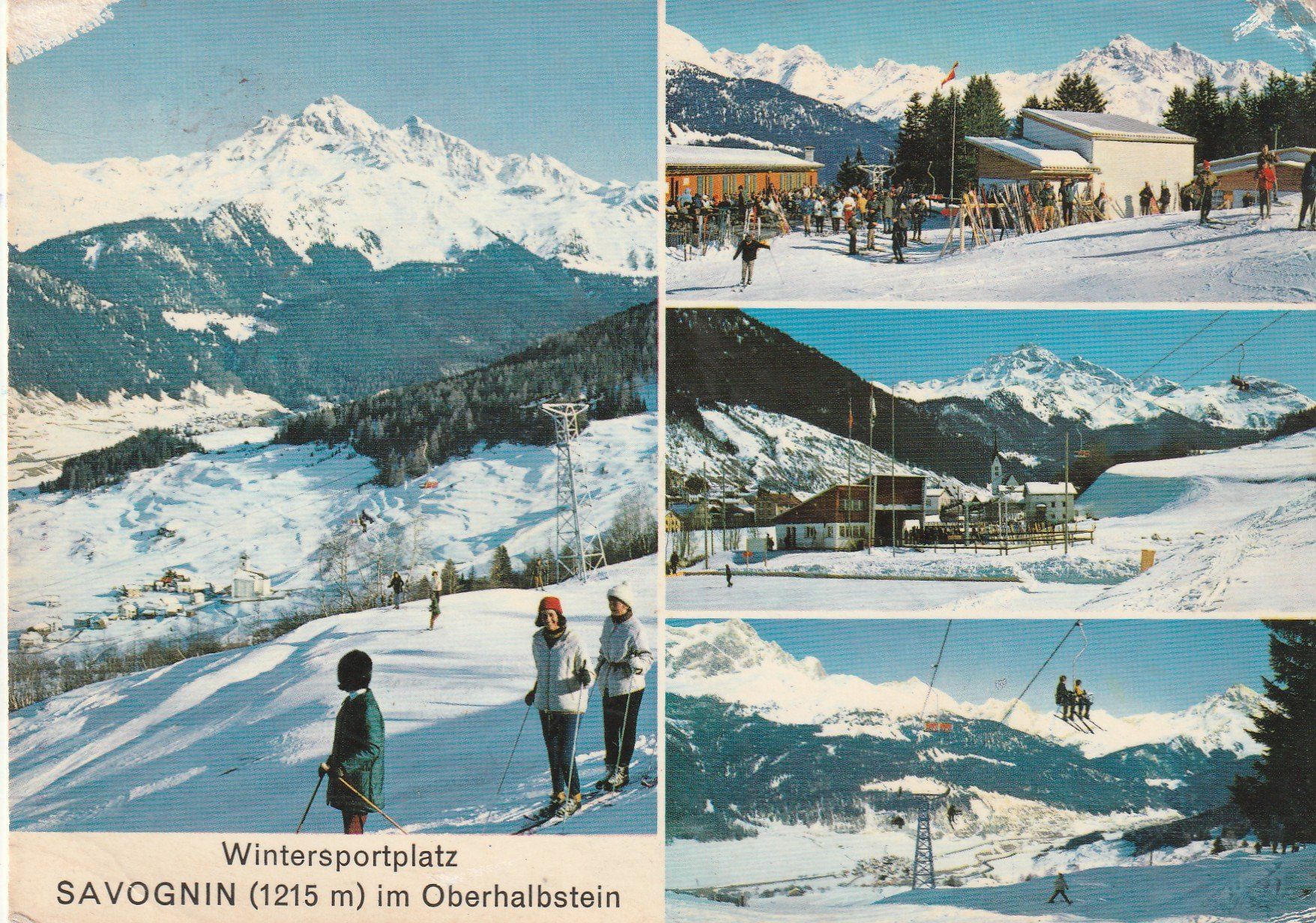 Cartoline postali: 6 Karten Savognin – Usato da Lumbrein venduto da made02 4
