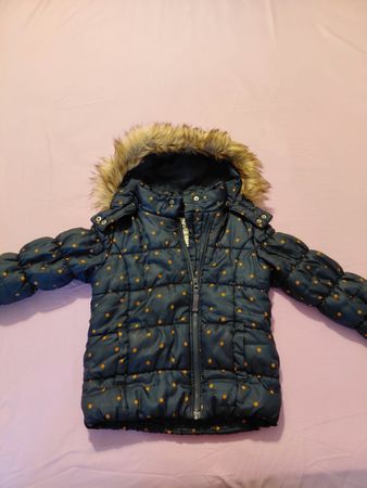 Winterjacke für Mädchen - Gr. 110