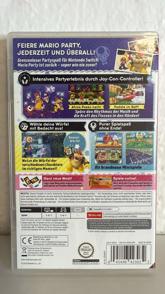 Nintendo Giochi: Super Mario Party - Nintendo Switch Game – Usato da Ehrendingen venduto da bubulence 1