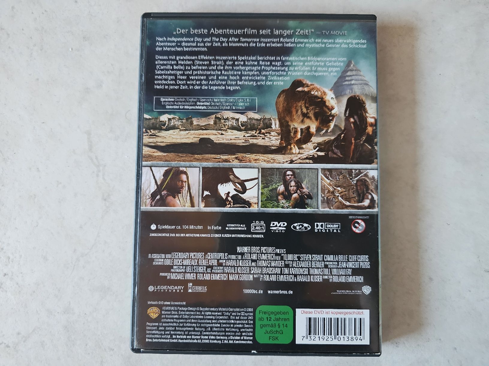 Alle DVDs: 10.000 BC – Gebraucht aus Schneisingen von backstore24 1