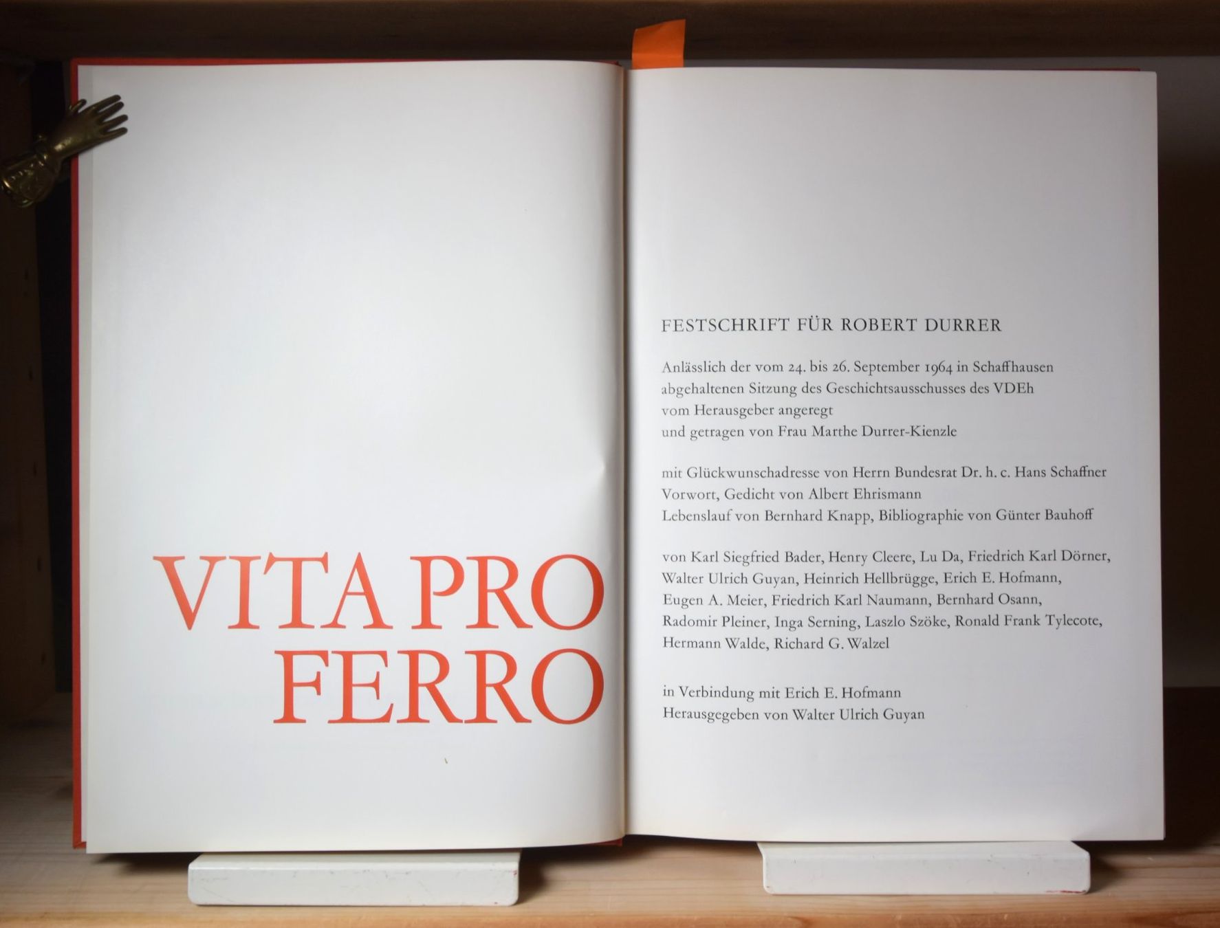 Libri: Archäologie: Festschrift Robert Durrer – Usato da Erschwil venduto da taglang