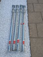 4 Deckenstützen 160-290 cm Stahl verzinkt wie Neu