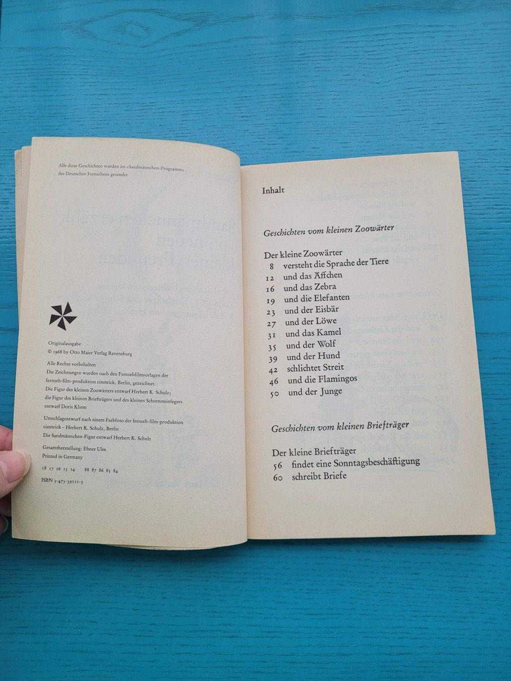 Libri: Sandmännchen - Ravensburger – Usato da SCHÜBELBACH venduto da CoKaHa 3