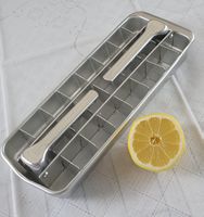 Prima Vintage Eiswürfelbehälter Aluminium 