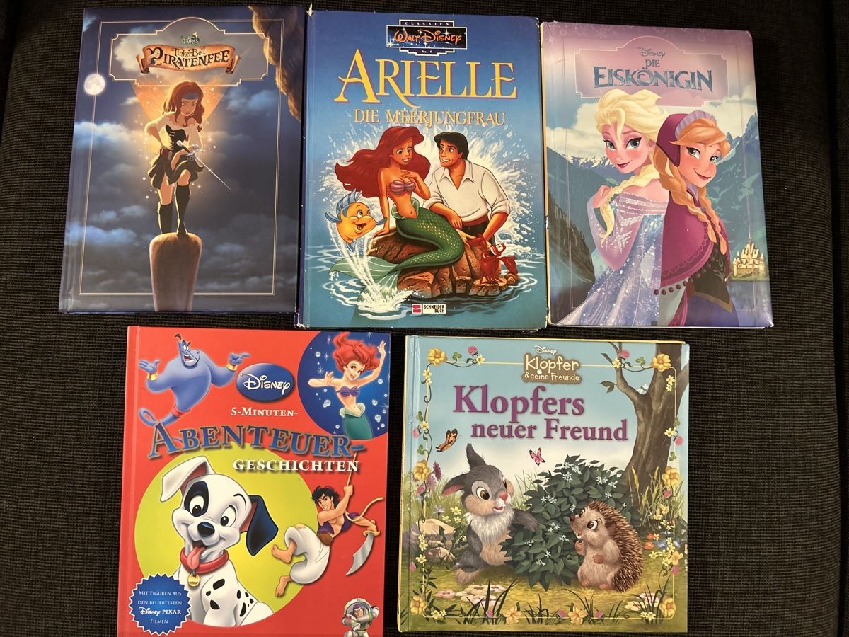 Libri: Disney Kinderbücher Sammlung: Arielle, Eiskoenigin u.v.m. – Usato da Dottikon venduto da cimar