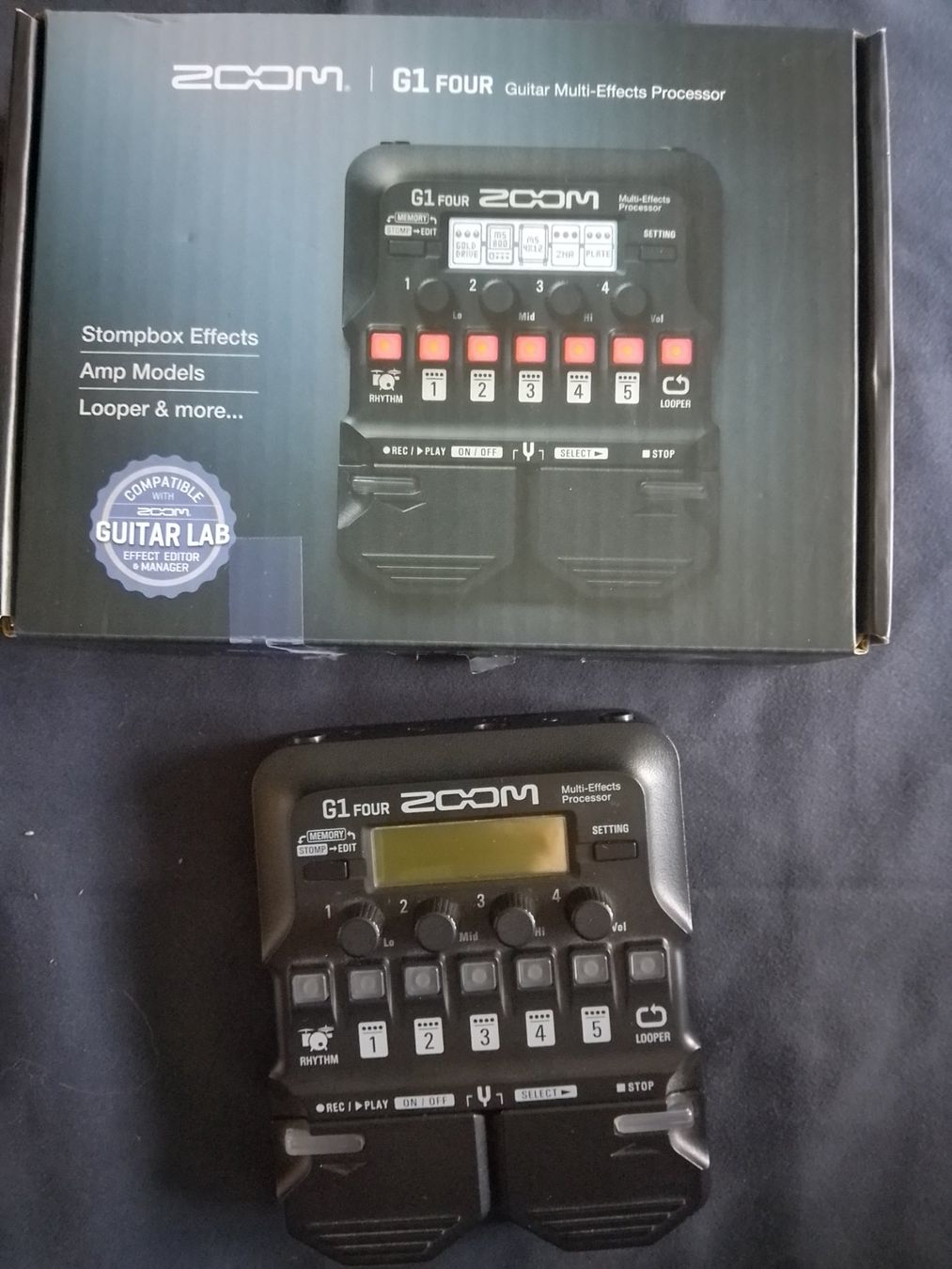 Zoom Instruments de musique: Zoom G1 FOUR – D'occasion à Fully par Suisse-crawler