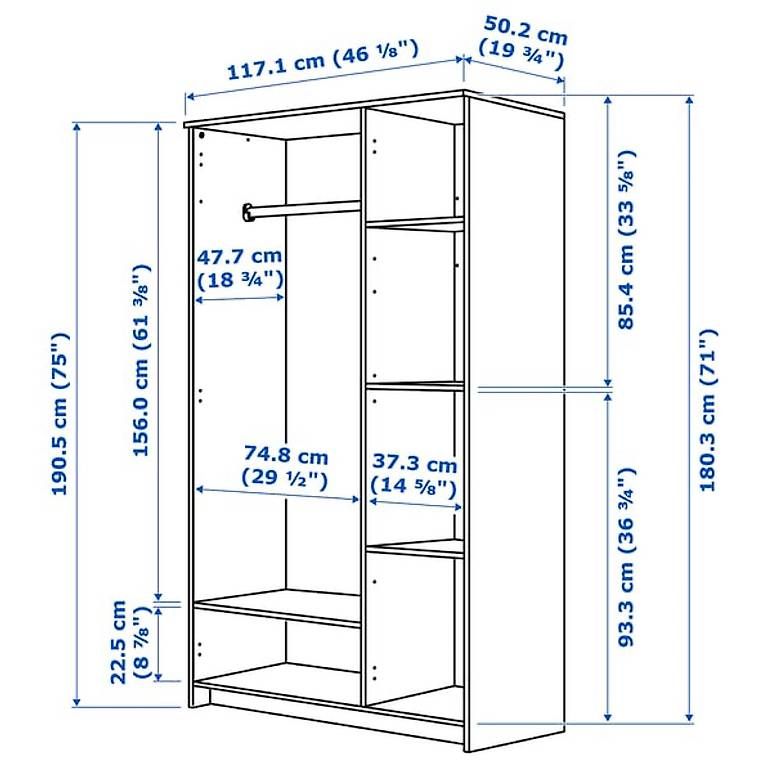 Schränke: IKEA brimnes blanc – Gebraucht aus Tolochenaz von cla_8q85 2