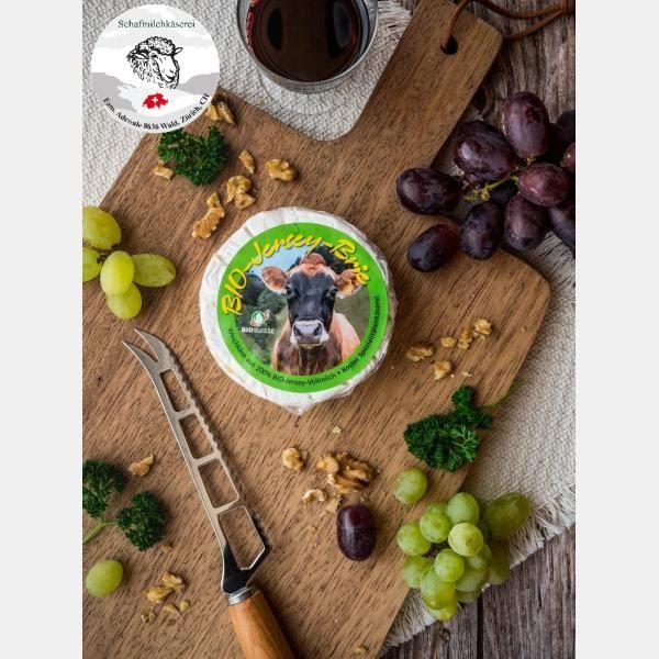 Cibi & Specialità: Käse Bio- Jersey Brie – Nuovo e nell'imballaggio originale da Wald venduto da Schafmilchkaeserei.K