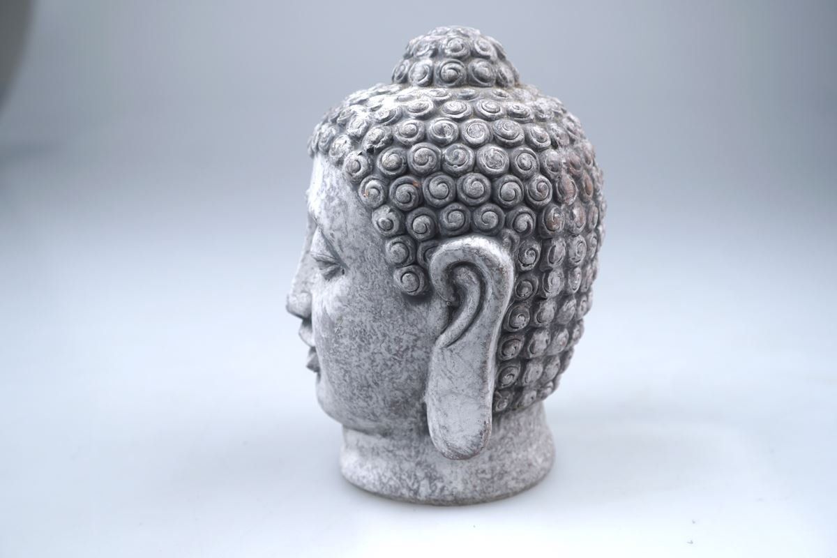 Skulpturen & Statuen: Buddha-Kopf-Skulptur – Gebraucht aus Rüti ZH von Restwert_Rueti_ZH 1