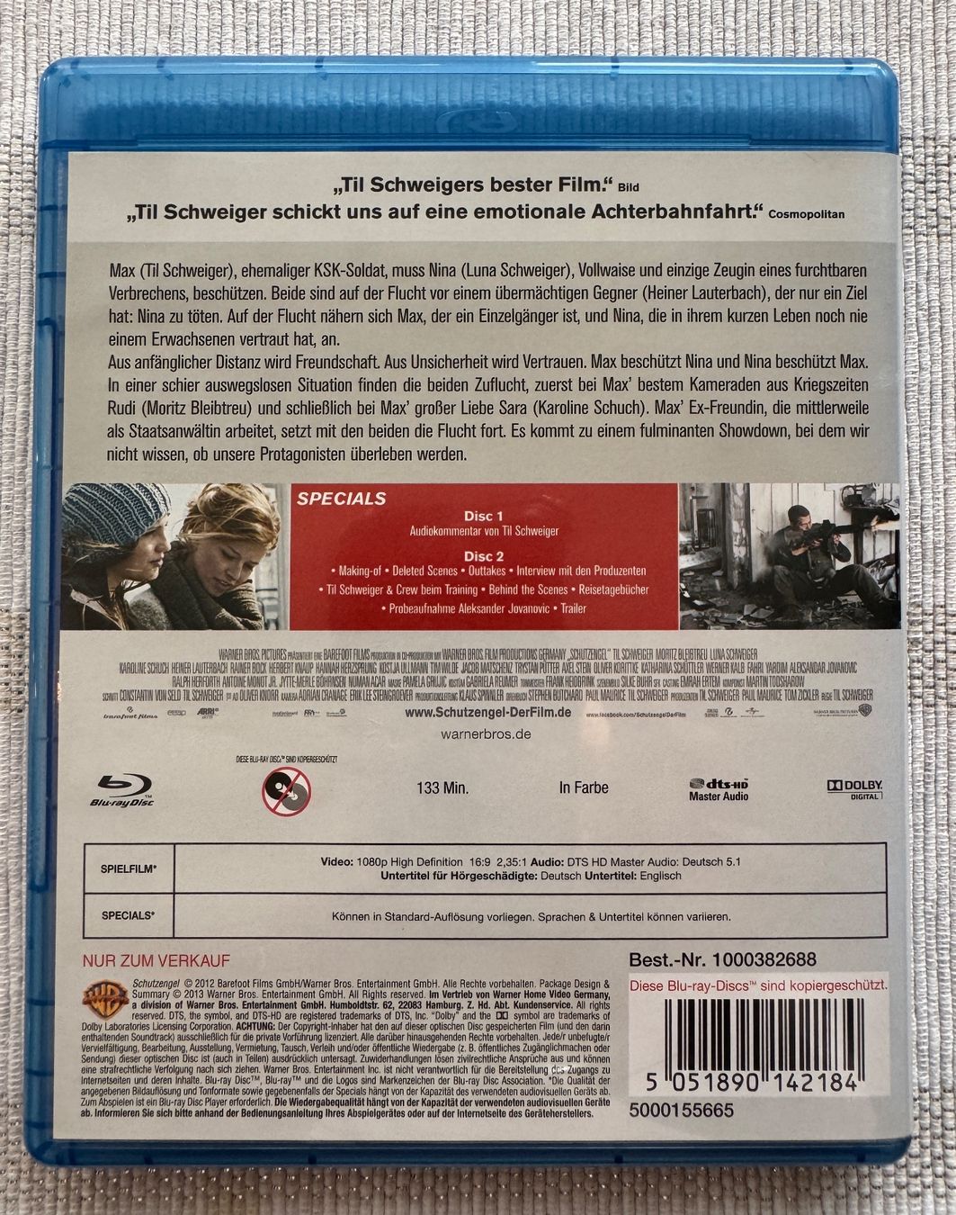 Tutti i DVDs: Schutzengel [Blu-ray] - Til Schweiger, Moritz Bleibtreu – Usato da Arbon venduto da drs64 1