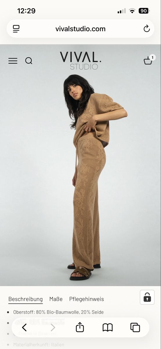Pantaloni: Vival Studio Hose Clea (Mocca) - Gr. M – Nuovo (secondo la descrizione) da Andwil SG venduto da nin_y2zm 2