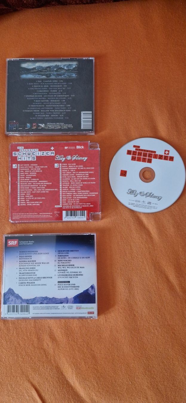 CDs: Schweizer Hits 4 Cds – Gebraucht aus Niederhasli von RS67 2