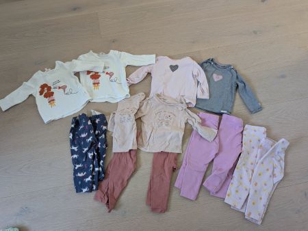 Süsses Mädchen Kleiderpaket Gr. 74 – Catimini, Name It u.a.