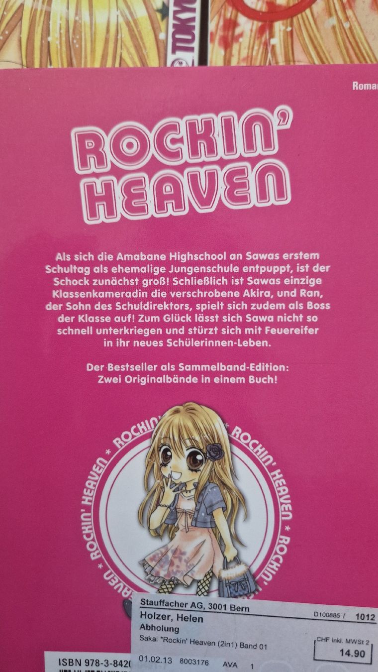 Fumetti: Manga "Rockin' Heaven" Band 1-4 – Usato da Zürich venduto da Kaname_Madoka 1