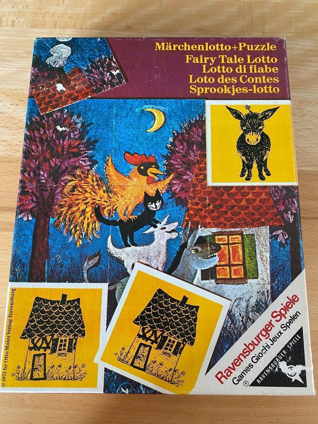 Ravensburger Jeux: Märchenlotto + Puzzle Ravensburger 1972 – D'occasion à Schwarzenburg par Michellu