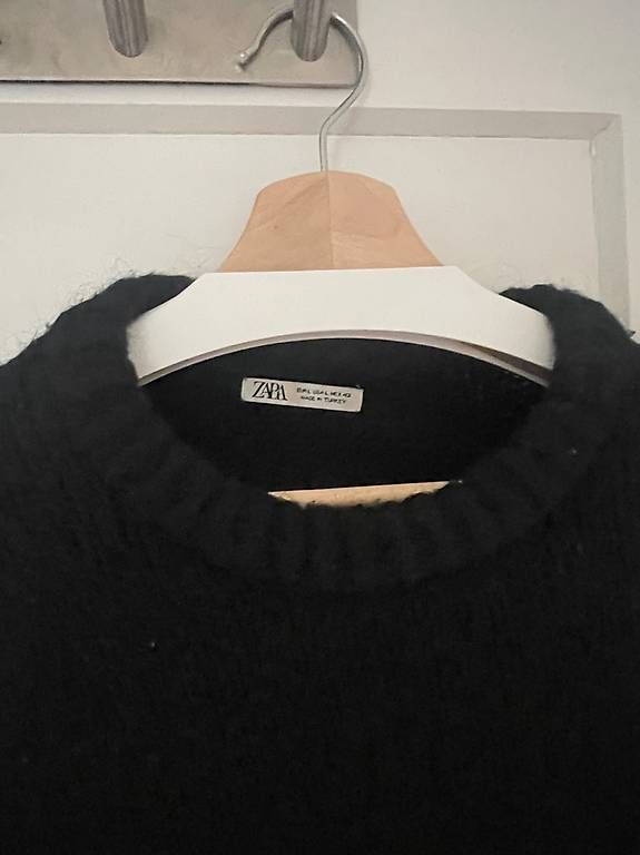 Zara Pulls & Sweat-shirts: ZARA Herren Strickpullover Schwarz (Gr. L) – D'occasion à Luzern par ser_7h52 1