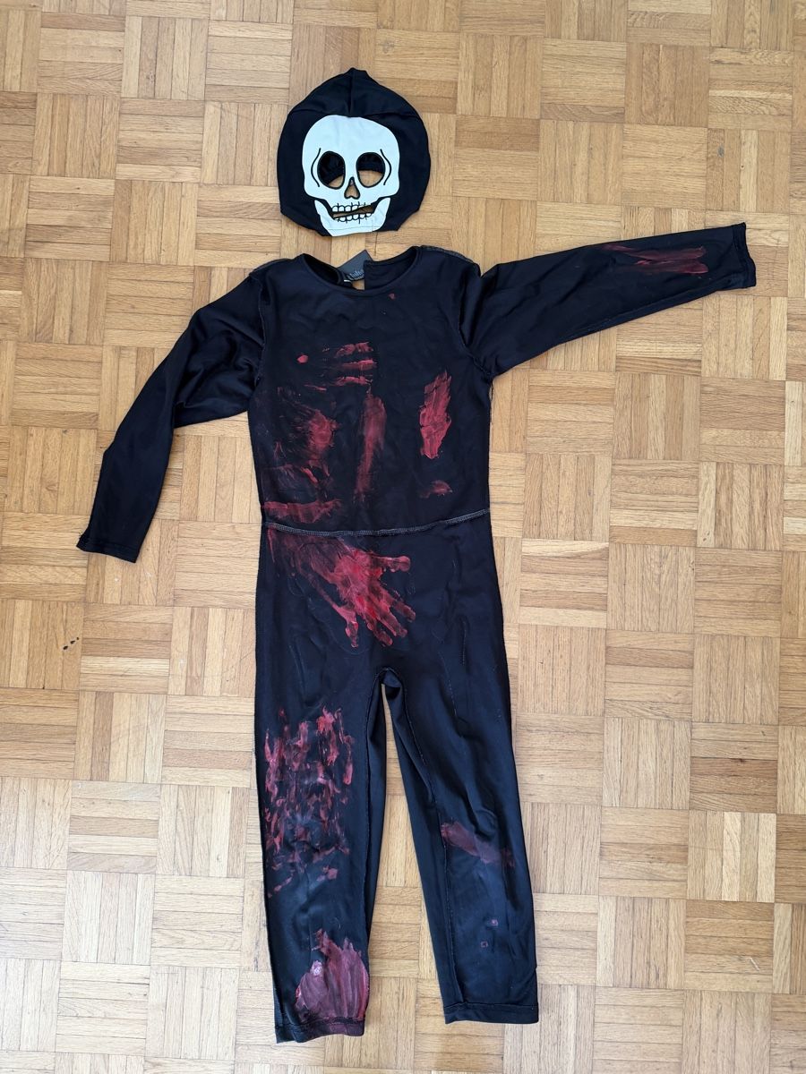 Costumi: Halloweenkostüm Skelett Gr. 122/128 – Usato da Aarau venduto da Tam6 1