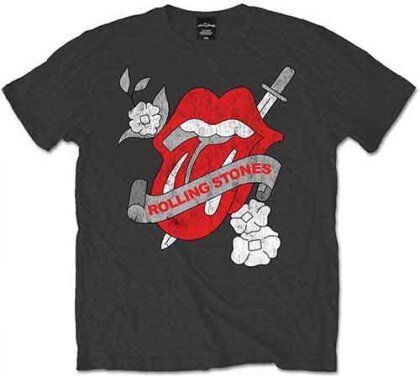 The Rolling Stones T-Shirt Vintage Tattoo Grösse XL