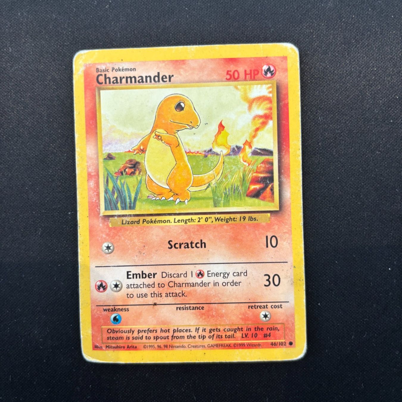 Pokémon Sammelbilder & Trading cards:   Pokémon - Charmander - (46/102) – Gebraucht aus Biasca von PokeY