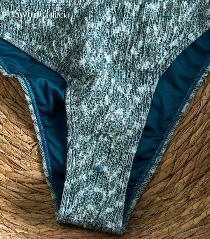 Costumi da bagno & Bikini: Bikini Set Gr. M,  Türkis-Grau-Weiss, NEU! – Nuovo e nell'imballaggio originale da Oberhofen TG venduto da tryxta 3