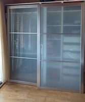 2 Ikea PAX Schiebetüren Glasfront