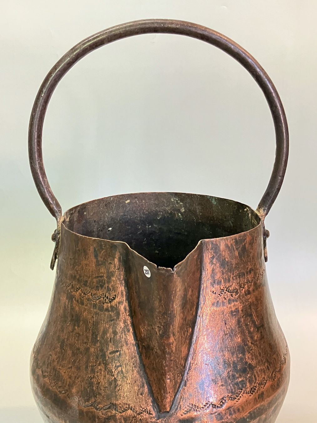 Caraffe: Alter Kupfer Wasserkrug – Usato da Horw venduto da luzernicus 1