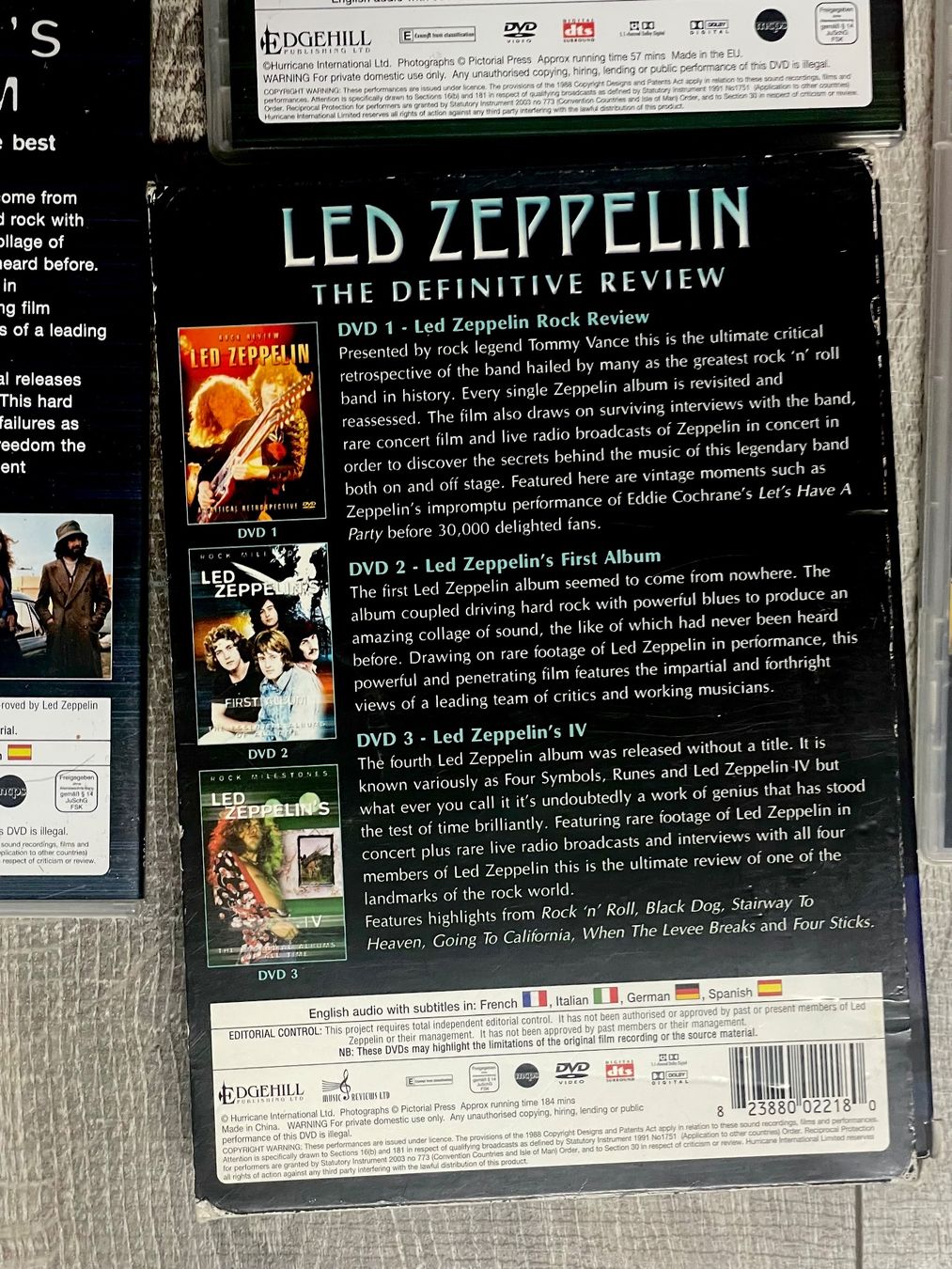 Tutti i DVDs: Led Zeppelin – Usato da Muri b. Bern venduto da AdidasCollector 5