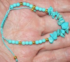 Armband K-142 – Türkis – Einstellbar