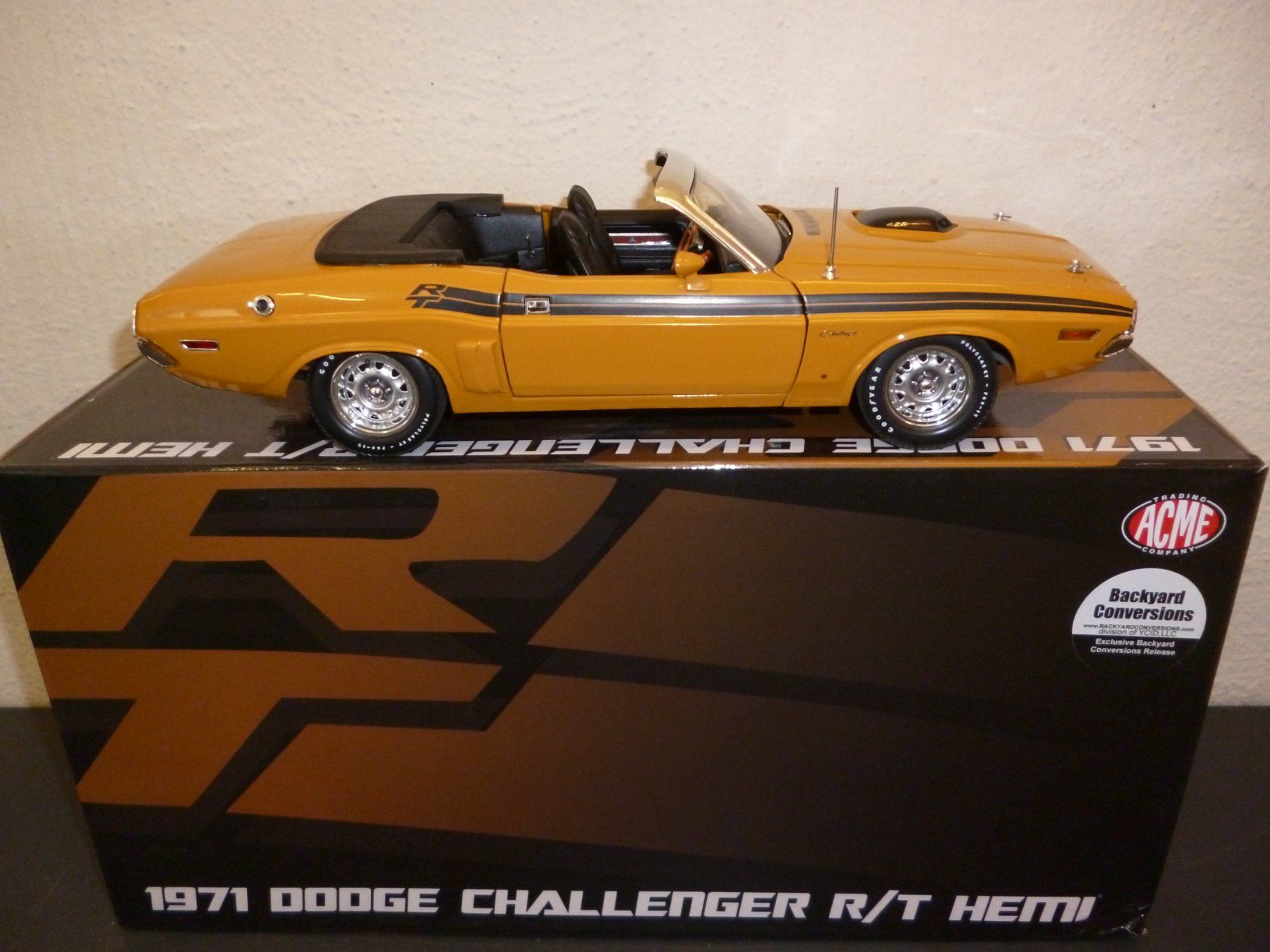 Dodge Modellautos: Dodge Challenger Conv. 1971 Hemi 1:18 BYC – Neu und originalverpackt aus Niederwil SG von Kaicorner03 1