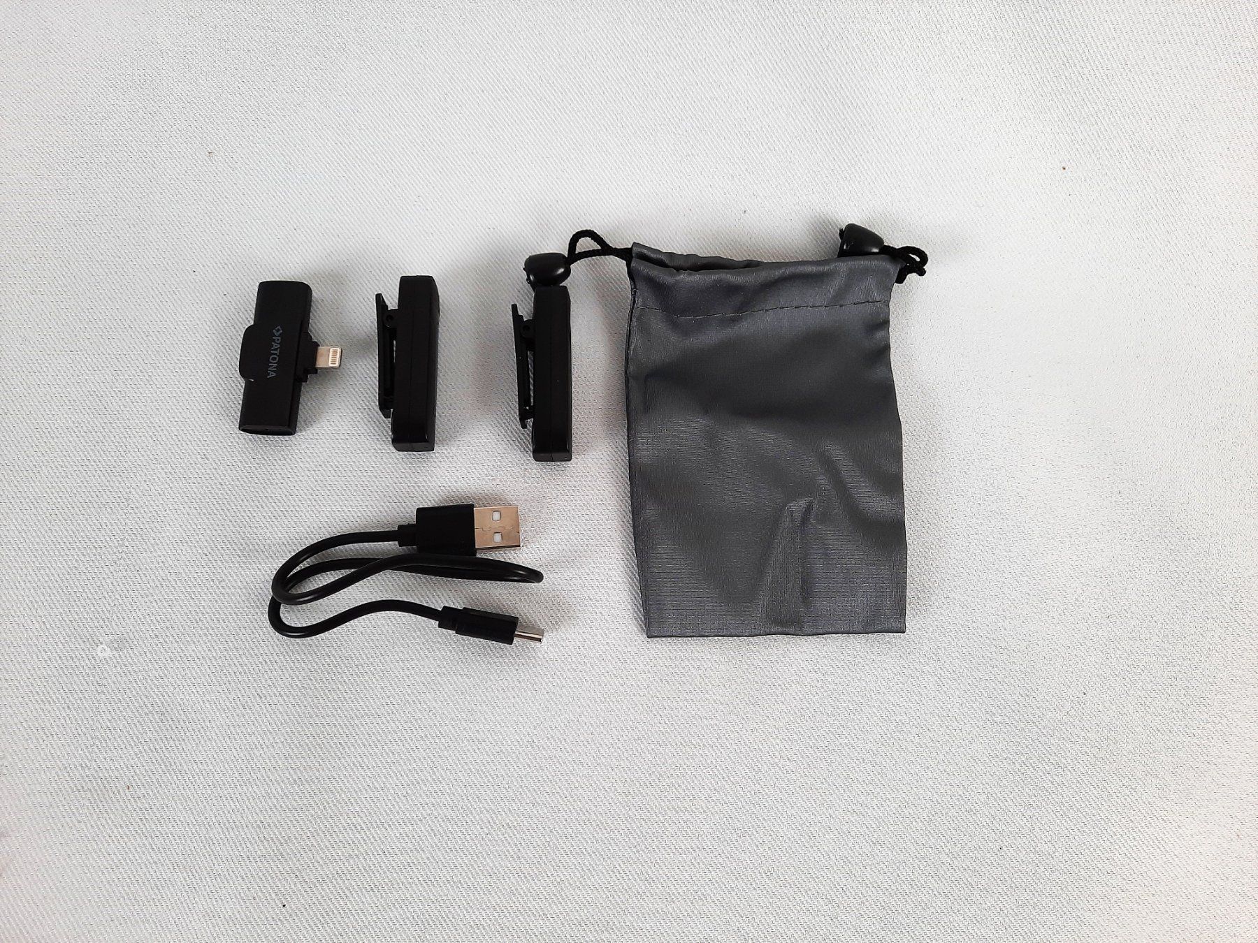 Microphones: PATONA Wireless Microphone Set for iPhone – Neuf (Voir description) à Beinwil am See par Restwert_Beinwil