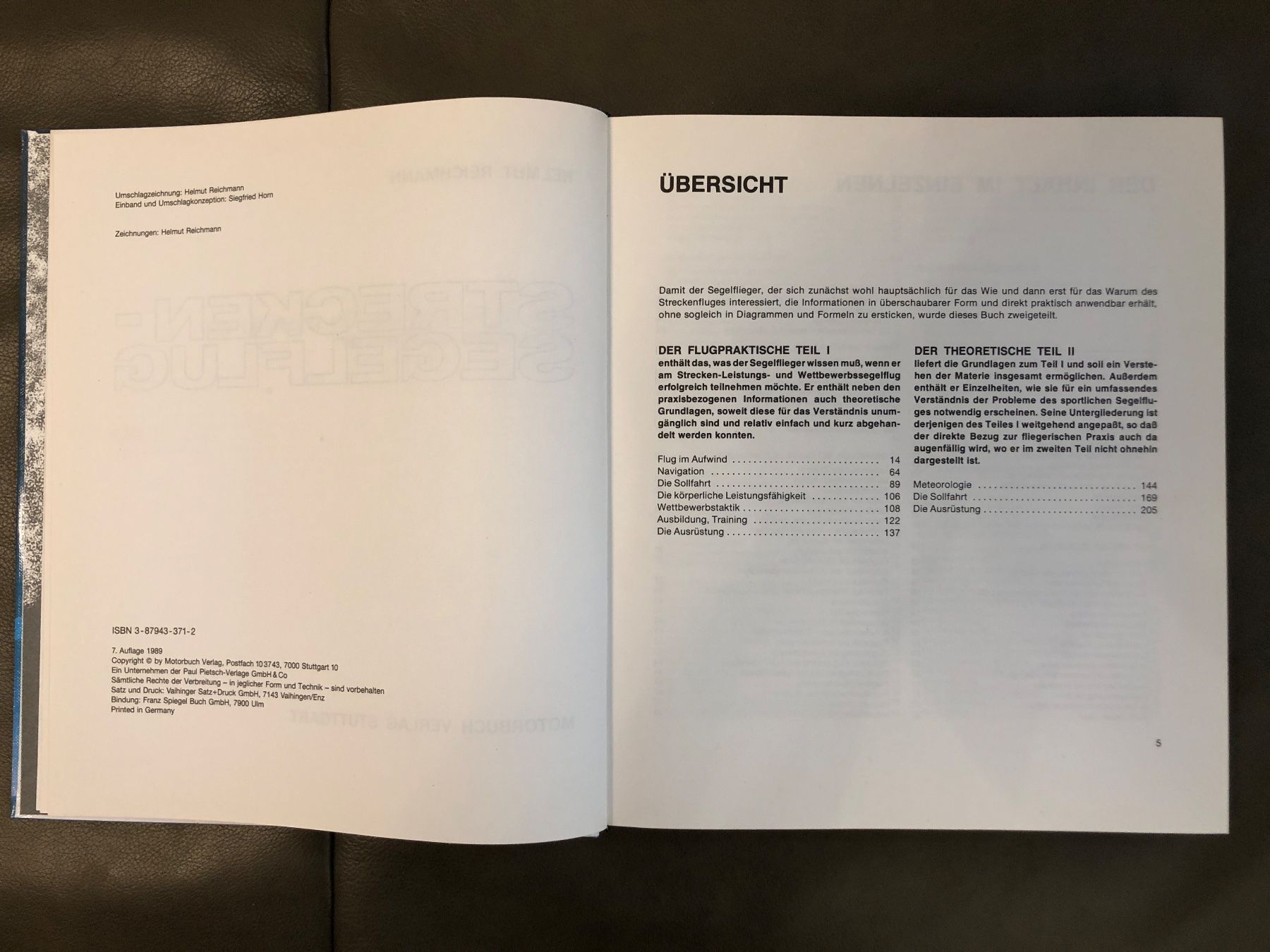 Bücher: Buch Streckensegelflug Helmut Reichmann – Gebraucht aus Nunningen von anclaudia 1