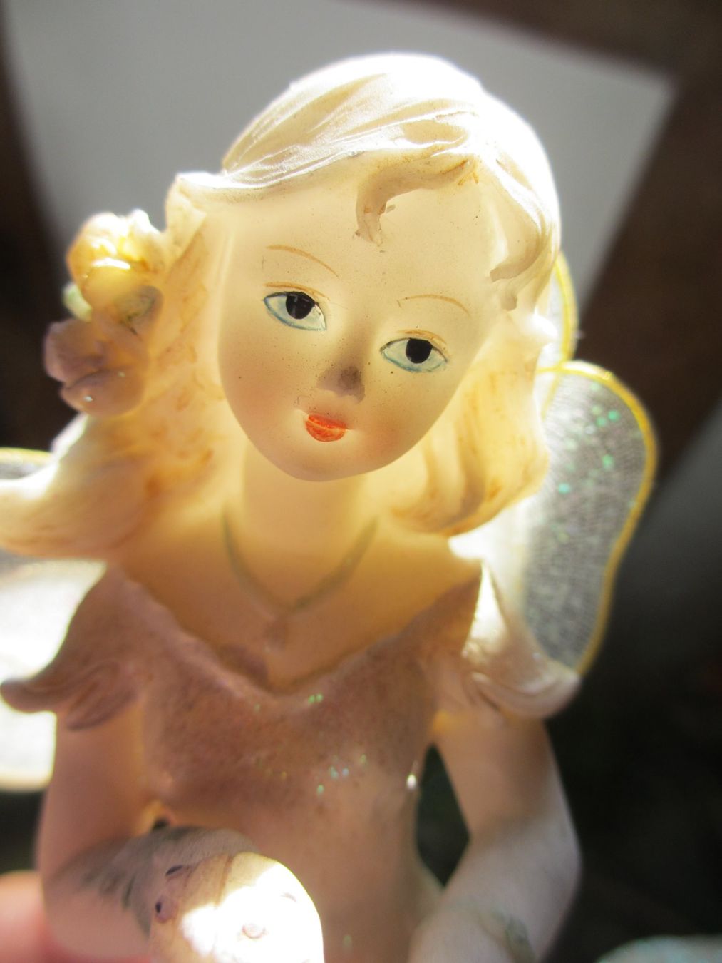 Statuette: Fee Figur mit Teelichthalter – Nuovo (secondo la descrizione) da Herisau venduto da fan_h9qj 2