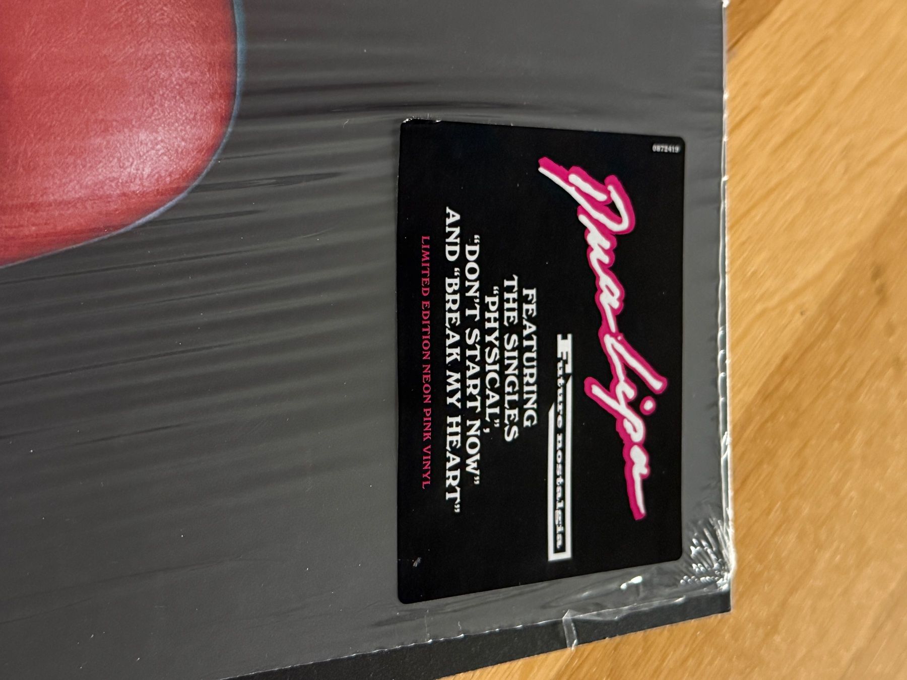 Dischi in vinile: Dua Lipa Future Nostalgia Neon Pink Vinyl LP – Nuovo (secondo la descrizione) da Basel venduto da Rouge. 5