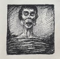 Alfred Kubin (1877-1959), Orig. Buch-Illustration, um 1910