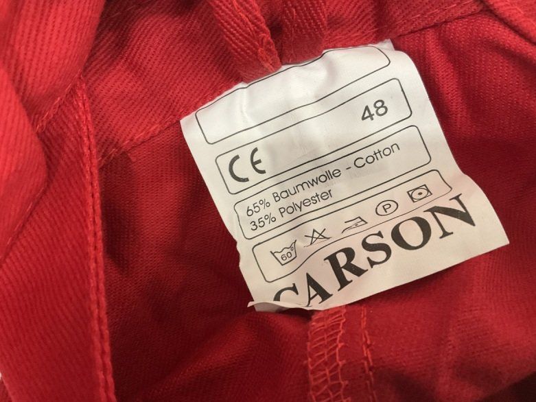 Pantaloni: Carson Contrast Latzhosen, CC726  Gr. 48 – Nuovo e nell'imballaggio originale da Uerkheim venduto da Kaufoption 2