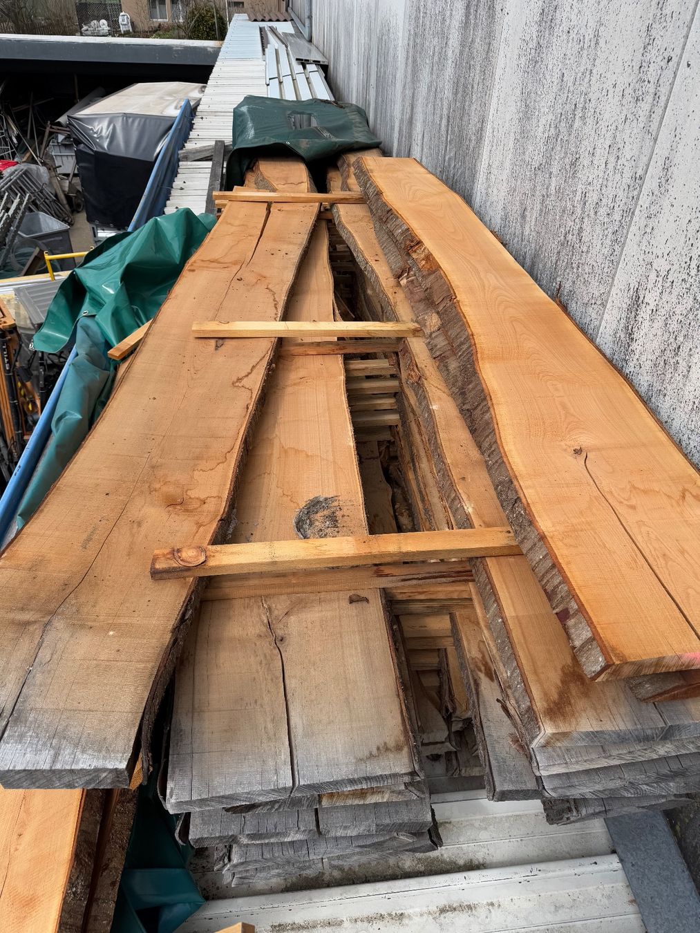 Articoli in legno: Waldkirschbaum Klotzbretter trocken – Usato da Holziken venduto da Timbergrizzly 2