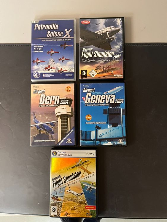 Microsoft Flight Simulator, PC, 5er Set (Gebraucht) in Bern für CHF 15 ...
